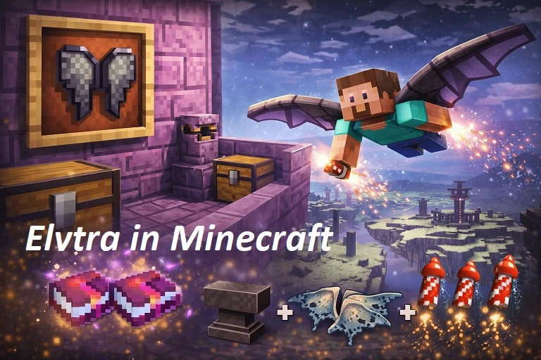 Elytra in Minecraft